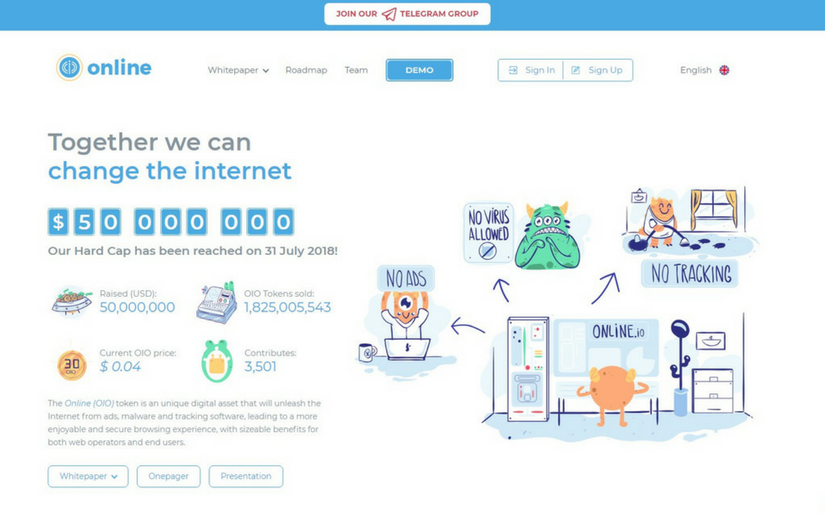 Online.io | Blockchain Development screenshot 1